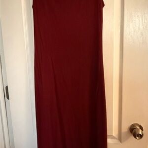 Universal Thread Burgundy Midi Dress